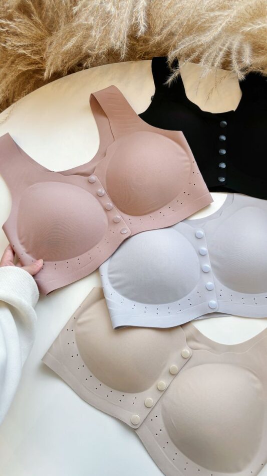 FRONT HOOK SEAMLESS WIRELESS BRA